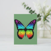 POSTALE CARTE POST BUTTERFLY (Debout devant)