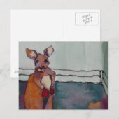POSTALE CARTE POST KANGAROO (Devant / Derrière)
