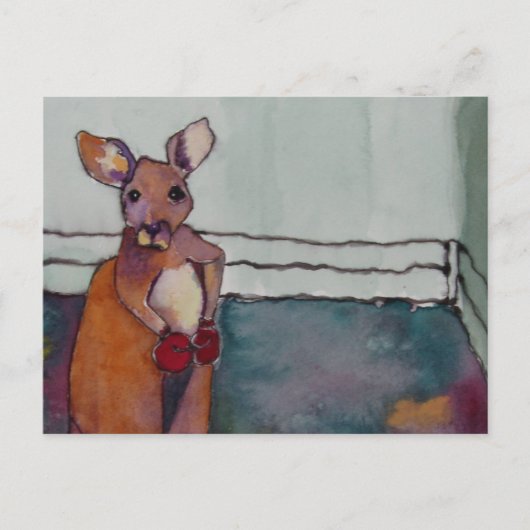 POSTALE CARTE POST KANGAROO (Devant)