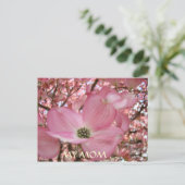 Postale CARTE POST Ma maman Vie la plus douce FLEURS DE DO (Debout devant)