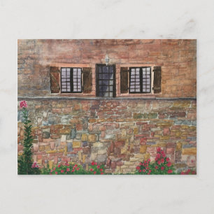 POSTALE CARTE POST MAISON EN PIERRE