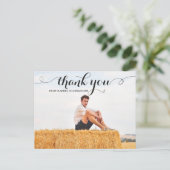 POSTALE CARTE POST MODERNE MERCI GRADUD (Debout devant)