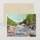 POSTALE CARTE POST NEVADA CITY (Devant / Derrière)