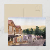 POSTALE CARTE POST NEVADA CITY (Devant / Derrière)
