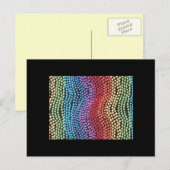POSTALE CARTE POST RETRO 1950 / 1960 POP-BEAD (Devant / Derrière)
