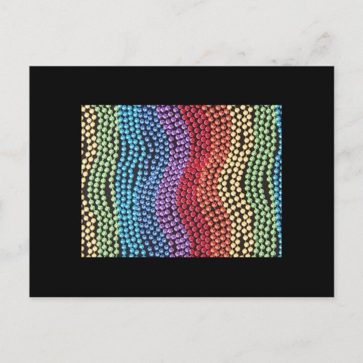 POSTALE CARTE POST RETRO 1950 / 1960 POP-BEAD (Devant)