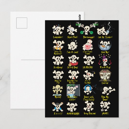 POSTALE CARTE POST SKULT (Devant / Derrière)