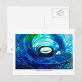 Postale CARTE POST Vasière (Devant / Derrière)