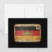 Postale carte postal Allemagne (Devant / Derrière)