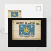 Postale carte postal de  Lachine (Devant / Derrière)