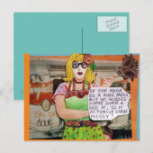 Postale Carte postale- (Devant / Derrière)