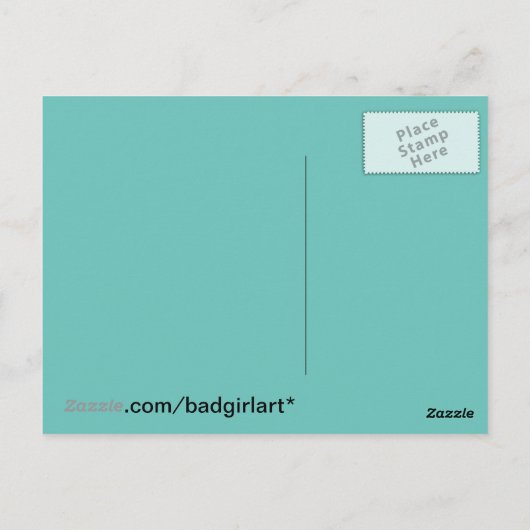 Postale Carte postale- (Dos)