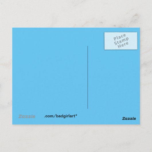 POSTALE CARTE POSTALE- (Dos)