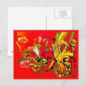 Postale Carte postale-Abstrait / Divers-Galerie de graffit (Devant / Derrière)