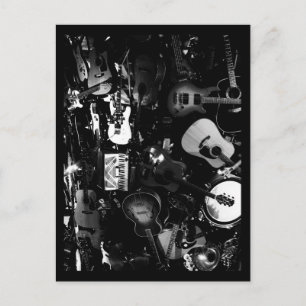 Postale Carte postale-Aimer les Arts-Guitares