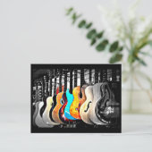 Postale Carte postale-Aimer les Arts-Guitares 2 (Debout devant)