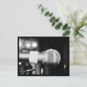 Postale Carte postale-Aimer les Arts-Microphone (Debout devant)