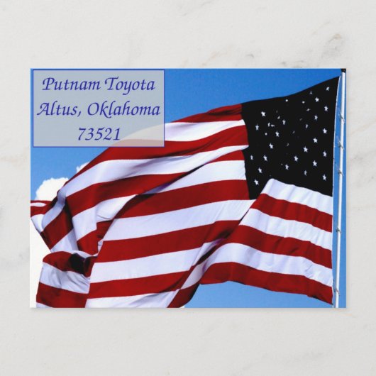 Postale carte postale, Altus Oklahoma (Devant)