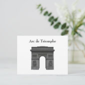 Postale Carte postale: Arc de Triomphe (Debout devant)