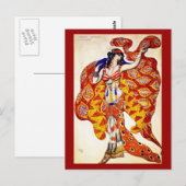 Postale Carte postale-Art de la mode-Bakst 31 (Devant / Derrière)