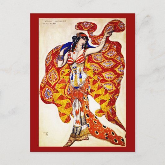 Postale Carte postale-Art de la mode-Bakst 31 (Devant)