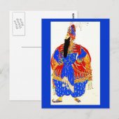 Postale Carte postale-Art de la mode-Bakst 35 (Devant / Derrière)