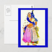 Postale Carte postale-Art de la mode-Bakst 6 (Devant / Derrière)