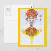 Postale Carte postale-Art de la mode-Bakst 9 (Devant / Derrière)