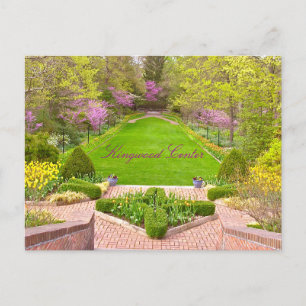 POSTALE CARTE POSTALE, "BEAU CENTRE DE KINGWOOD & JARDINS"