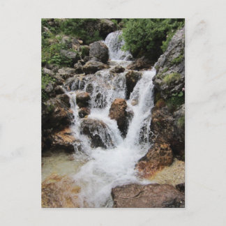 Postale Carte postale:Cascade de Pisciadu,Massif de Sella