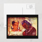 Postale Carte Postale-Classic Art-Indischer Maler 2 (Devant / Derrière)