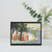 Postale Carte Postale-Classic Art-Indischer Maler 9 (Debout devant)