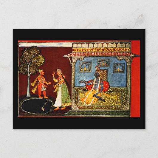 Postale Carte postale-classique Art-Indischer Maler 22 (Devant)