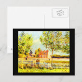 Postale Carte postale-classique Art-Sisley 4 (Devant / Derrière)