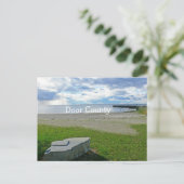 POSTALE CARTE POSTALE, CLOUDS DE LAC/BILLOWY/ROCK/PIER/COM (Debout devant)