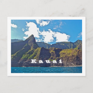 POSTALE CARTE POSTALE/CÔTE NAPALI/KAUAI, HAWAII