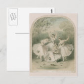 Postale Carte postale-Danse 12 (Devant / Derrière)