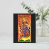 Postale Carte postale-Divination Vintage-Tarot 19 (Debout devant)