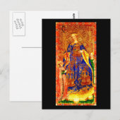 Postale Carte postale-Divination Vintage-Tarot 19 (Devant / Derrière)
