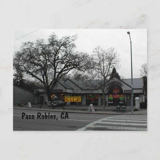Postale Carte postale, Downtown Paso Robles, CA (Devant)