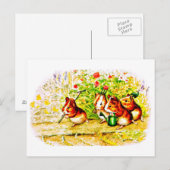 Postale Carte postale-Enfants Art-Beatrix Potter 28 (Devant / Derrière)