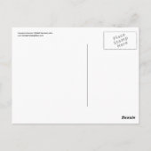 Postale Carte postale: "Femme léopard" (Dos)