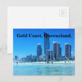 Postale Carte postale, Gold Coast. (Devant / Derrière)