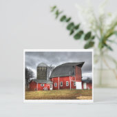 Postale Carte postale, grange de Hamann (Debout devant)