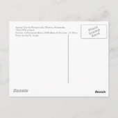 Postale Carte postale, grange du comté de Murray (Dos)