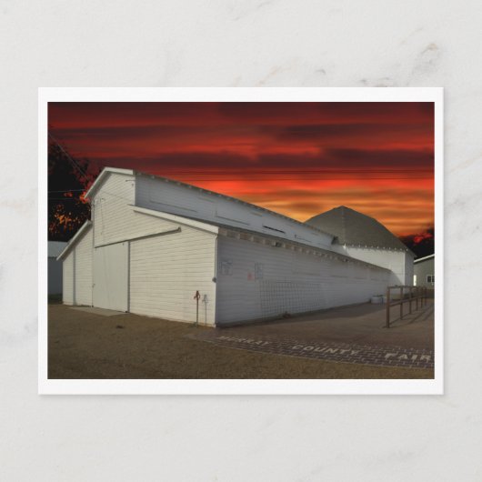 Postale Carte postale, grange du comté de Murray (Devant)