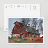 Postale Carte postale, grange Leyson (Devant / Derrière)