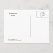 POSTALE CARTE POSTALE, "HALEAKALA S'ÉLEVANT À TRAVERS LES  (Dos)