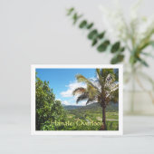 POSTALE CARTE POSTALE, HANALEI SURLOOK (SURPLOMB DU CHAMP  (Debout devant)