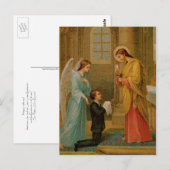 Postale Carte postale: Heureux l'âme (Devant / Derrière)